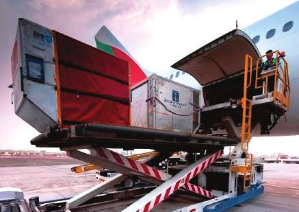 major airports Container haulage.