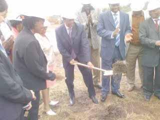sod turning pic needed CAPTION - SOD turning WHO IS ON BOARD The three key stakeholders involved in the development are: Dube TradePort Company (DTP), established by the KZN Provisional Government.