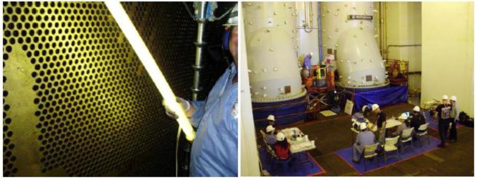 HNP - Field trial Shearon Harris Nuclear Plant (HNP) North Carolina (PWR Westinghouse) main condensers - 25.4 mm OD x 0.71 mm WT (1 x 0.