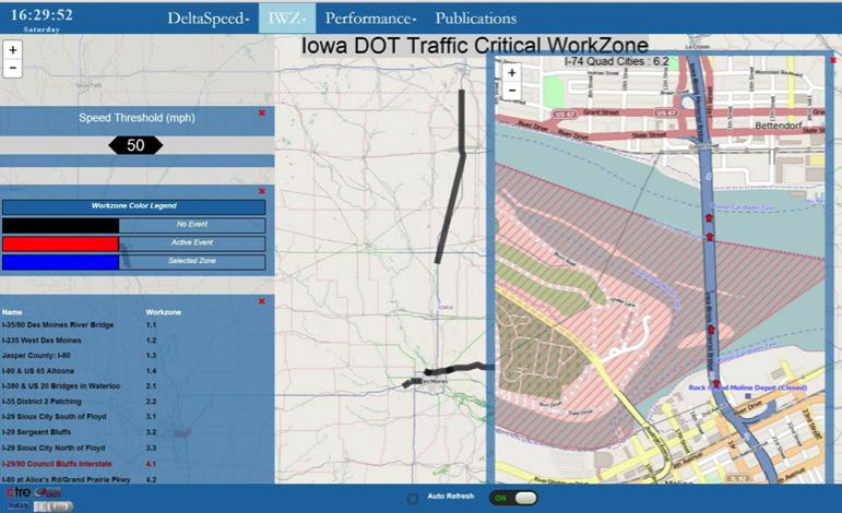 Source: Iowa DOT override the automated queue detection CMS messages if the messages did not match the traffic conditions or if a more informative message could be provided.
