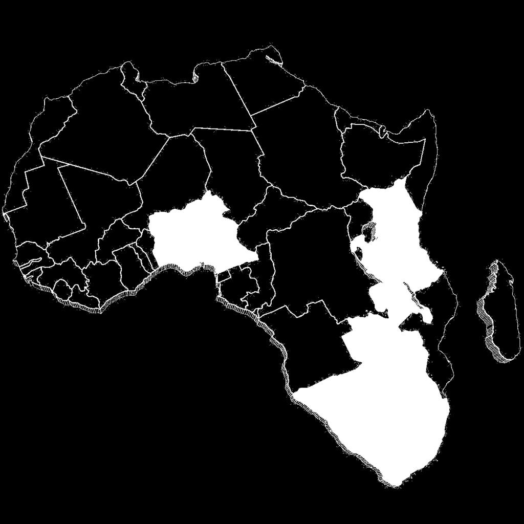 CAT s African Footprint Representation Over 400 sites in 13 17 Countries Benin Botswana Cameroon Egypt Ghana