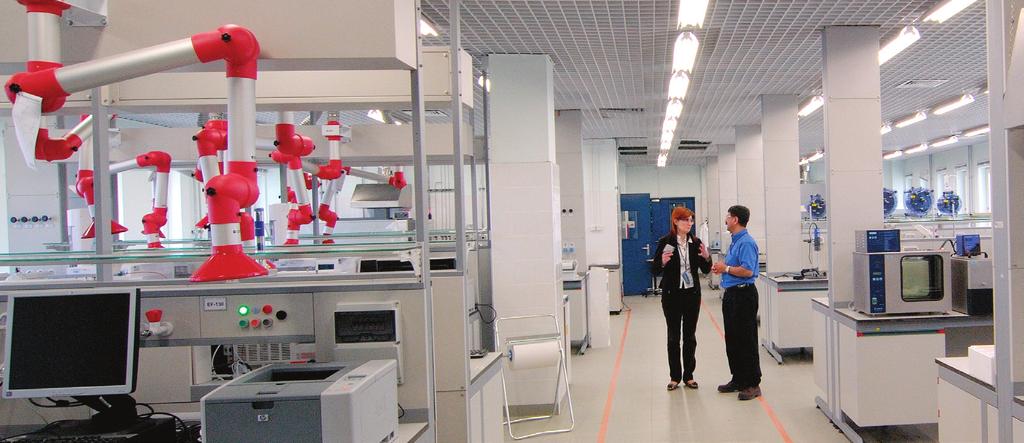 Solution The laboratory provides analytical services to the LNG/ OET facilities.