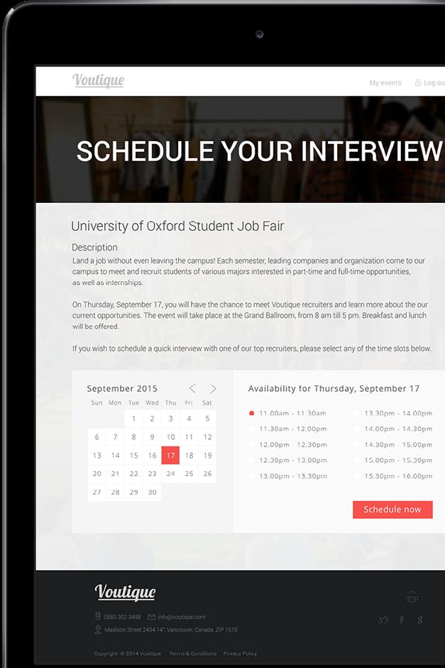 Interview Scheduling Avature ATS allows you to take interview scheduling to the next level with online calendars that integrate with
