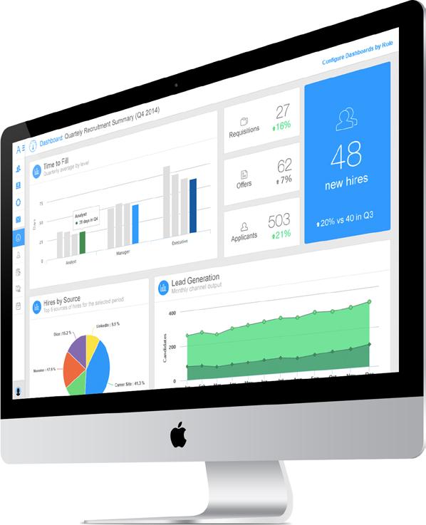 Analytics & Interactive Dashboards Avature ATS s built-in reports provide real-time metrics with filtering, drill-downs to sub-reports, and exports to Excel through web services.