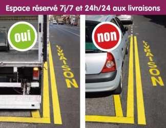 The use of infrastructure should be optimized for the various types of user while considering the time of day France - Paris Shared parking space Delivery