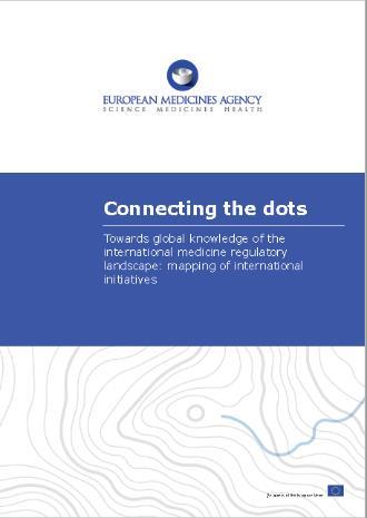 International dialogue plays centre role There are many international regulatory dialogue platforms as summarised by the EMA in Connecting the Dots Eg, EMA-FDA cluster, WHO, IPRF Clear