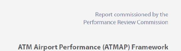 KPIs defined in the ATMAP framework (1) ATM Airport Performance (ATMAP)