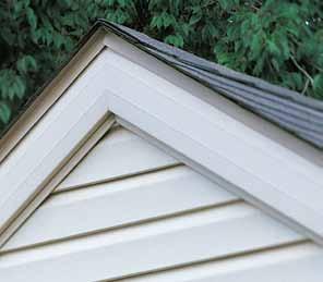 And, thanks to superior color retention and weathering, our fascia is a final touch that lasts.
