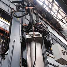 Manufacturing process of complex alloys at JSC RUSPOLYMET involves an arc