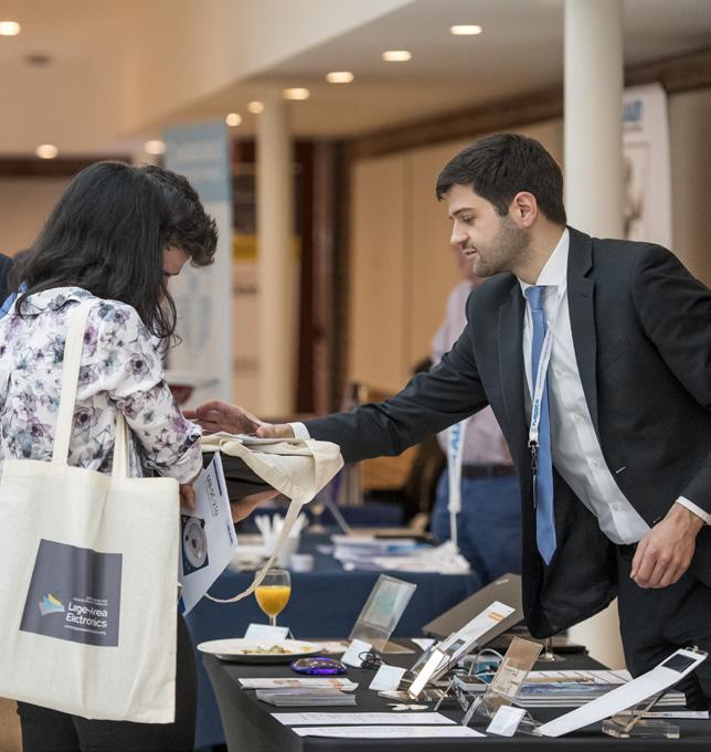 Delegate bag insertions 300 (+VAT) per item Limited opportunities available Ensure that your marketing material is received by each conference attendee.