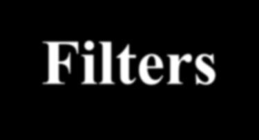 Filter Growing Season Maintenance: Filters Filters must be cleaned when pressure loss across filter