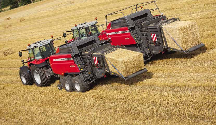 2 Purveyors of the finest large square balers since 1978 The MF 2200 Series of four large square balers introduces a host of innovative features designed to provide farmers with improvements in