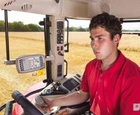 8 Complete control at your fingertips The entire baling operation can be monitored from start to finish by means of the highly versatile and simple-to-use C1000 Baler