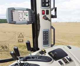 The on board electronics system automatically ensures that every bale is the same density, regardless of swath size and forward speed, and automatically diagnoses faults.