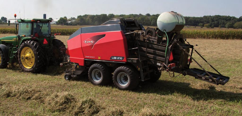 HEAVY-DUTY DRIVELINE, MAXIMUM PROTECTION WHICH KUHN BALER IS