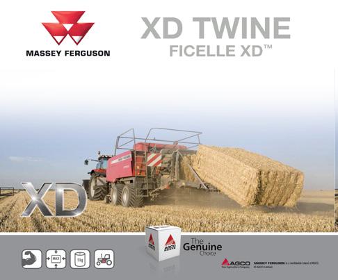 AGCO Parts Dynamax Suitable for use with all types of crop and in all types of large square balers, where a higher