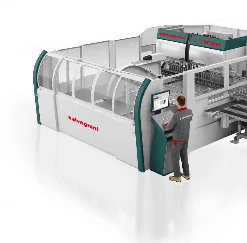 Today's solution. For your tomorrow. Flexible and automatic system Each P4 is used to produce a wide range of sheet metal parts, working with universal bending tools featuring automatic set-up.