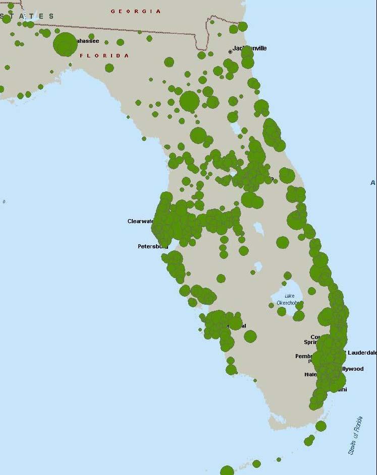 Florida Location Offers Broad Growth Prospects Key Florida Attributes Population Density Along FEC Corridor Large Consumer Market 4 th largest state economy in the U.S.