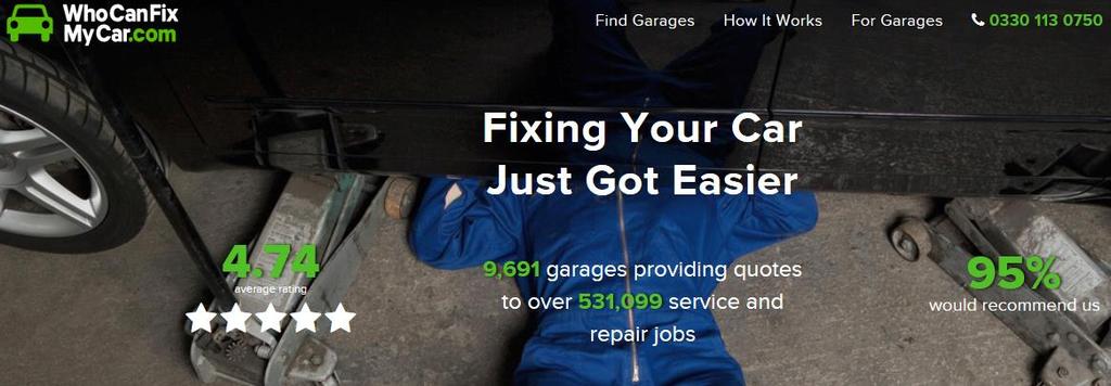 What is Service Aggregation? Exhibit: WhoCanFixMyCar.com Connects car owners with IAM garages and dealerships.