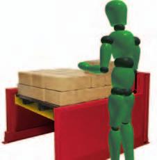 PALLETPAL ROLL-ON For Use with Hand Pallet Trucks With internal hydraulic power, PalletPal Roll-On Level Loaders lower to floor height so pallets can be