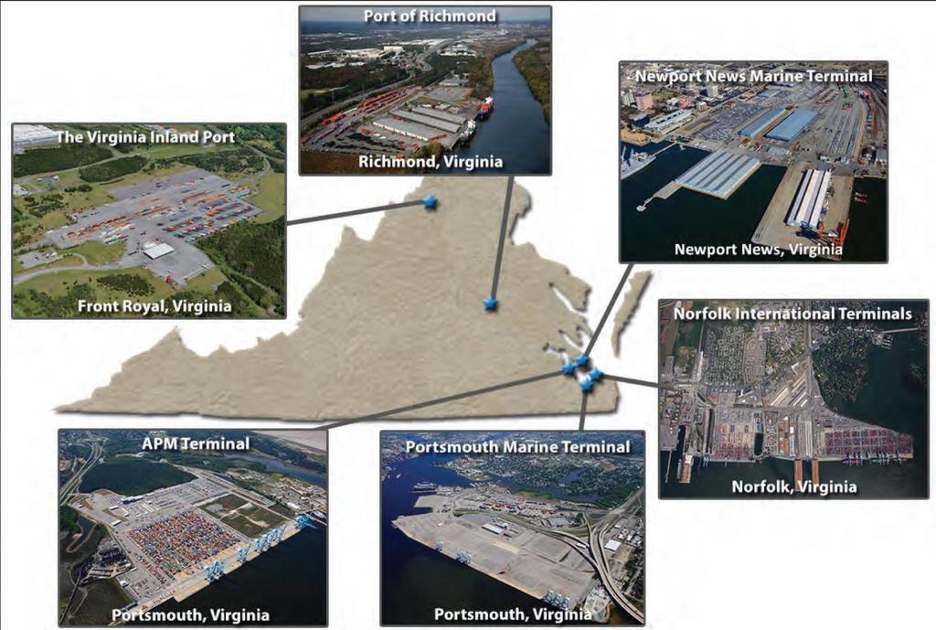 VPA assumed control of the Port of Richmond in 2002 Port Consolidation Strategies Virginia