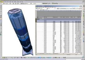 3 Rule based parametric object creation and knowledge capture Here, a number of simple rules for the assembly of a part of the building structural stability system, which were input via this