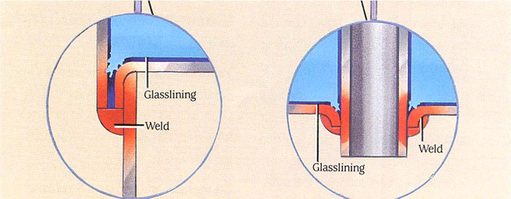 GLASS APPLICATION DISCONTINUITY: THE PROCESS OF CONSTRUCTING PORCELAIN GLASS LINED VESSELS OFTEN INVOLVES COATING AND CURING TANK SECTIONS