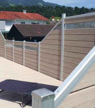 UPM PROFI FENCE PRIVACY AND PROTECTION As strong as it is beautiful, Fence provides the perfect frame to any outdoor space.
