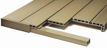 s patented Rail Step solution makes professional stair building effortless, and can also be used as a hard wearing terrace edge rail.