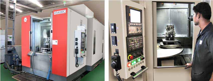 Machining - Production Facilities HMC, VMC for