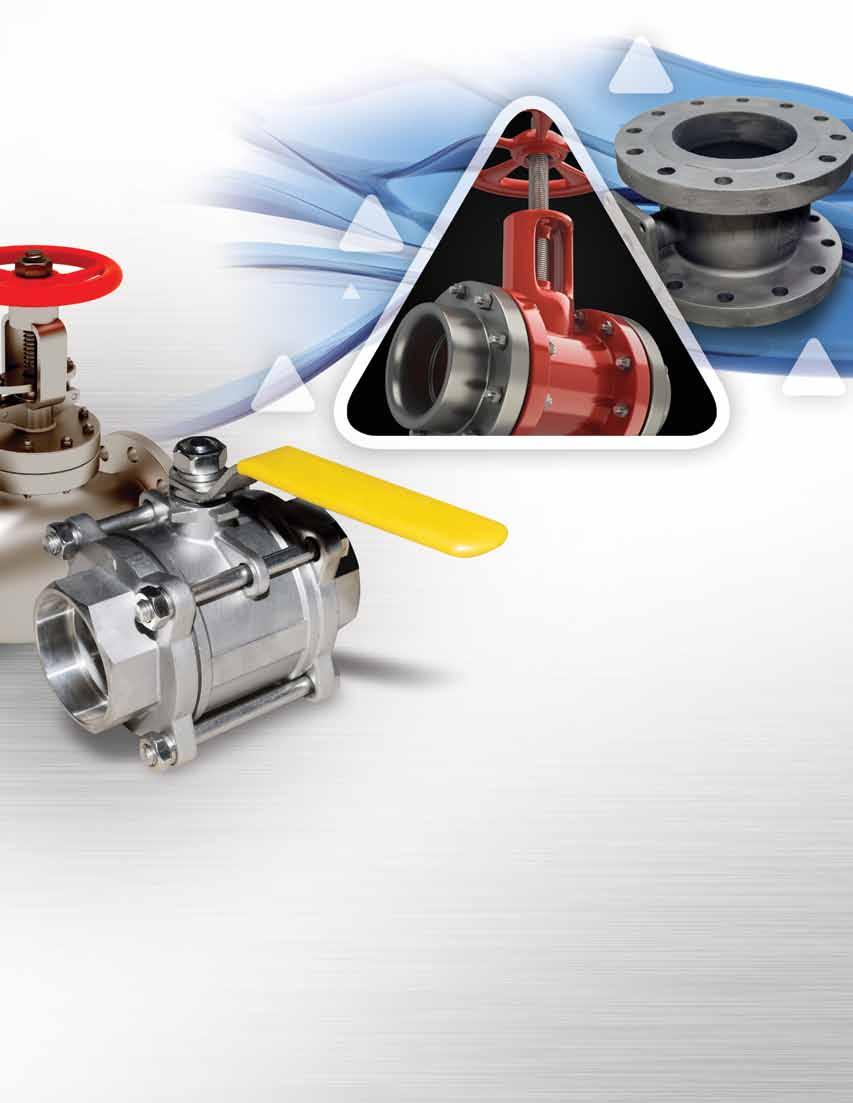 Certifications and Compliances u ISO/TS 16949 certified u ISO 9001:2007 certified u NORSOK compliant u PED compliant A Diverse Portfolio of Valve Components from FS Fluids Group Using its