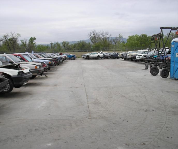 Vehicles being held for processing and/or revised junk vehicles may only be staged in the designated holding areas; c.