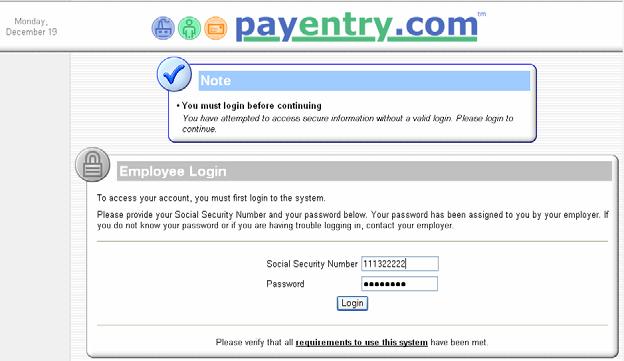 containing payentry.com, click Custom Level, and then click Enable under Scripting -> Active Scripting.