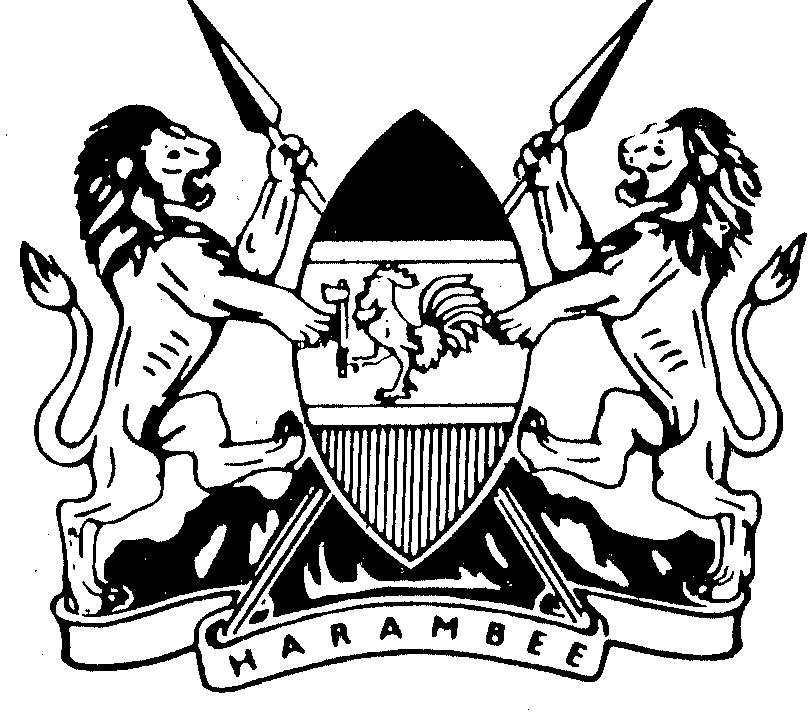 REPUBLIC OF KENYA STANDARD TENDER DOCUMENT FOR PROCUREMENT OF WORKS (BUILDING AND ASSOCIATED CIVIL