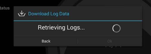 USING LOGS Signing in as the driver 2 Enter your user name and password, and then tap Login.