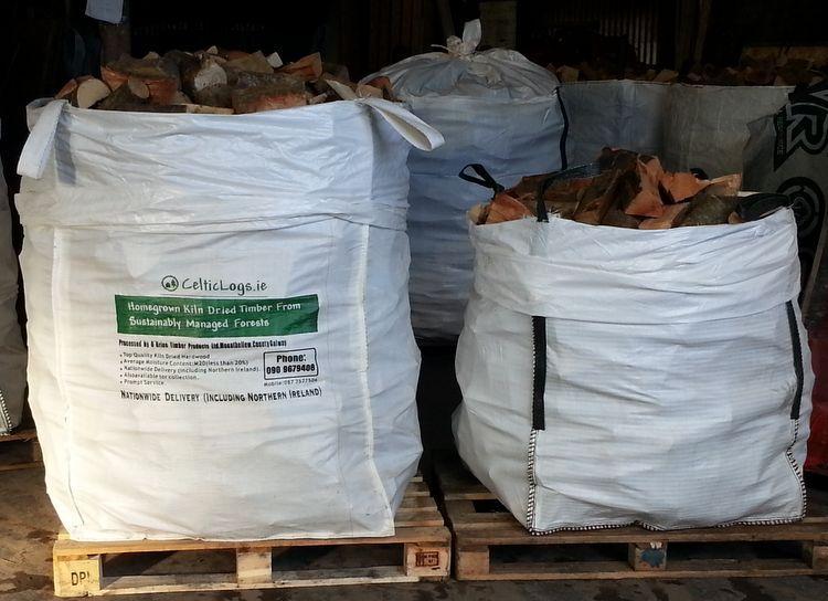 Softwood Conifer: Jumbo Bulk Bag * 95 Medium Bulk Bag ** 70 Average moisture content: M25 (below 25%) FIREWOOD DELIVERED NATIONWIDE at very competitive rates.
