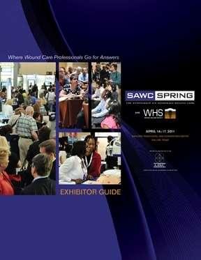 Exhibitor Guide Advertisement The SAWC Spring Exhibition Guide lets you reinforce visibility at the show.