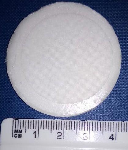Ibuprofen sodium-loaded microneedle array Adhesive foam