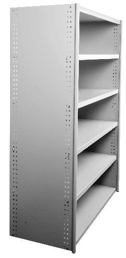Shelf Flexibility Kick plate Panda shelving systems are fully enclosed and are designed to suit your ever