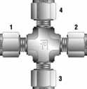 CPI / A-LOK Tube Fittings Nomenclature / How to Order Parker CPI / A-LOK tube fitting part numbers are constructed using alphanumeric characters to identify the size, style and material of the