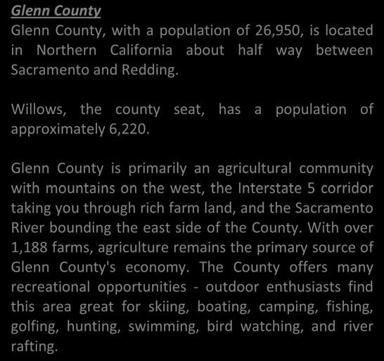 Glenn County Huma