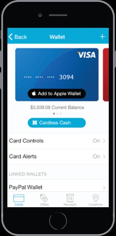 Wallet Features in mbanking