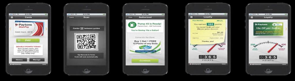 FIS Mobile Wallet: In Pilot With Major Retailer 1 2 3 4 5 - Open app and see Double Points offer - Decide to get fuel