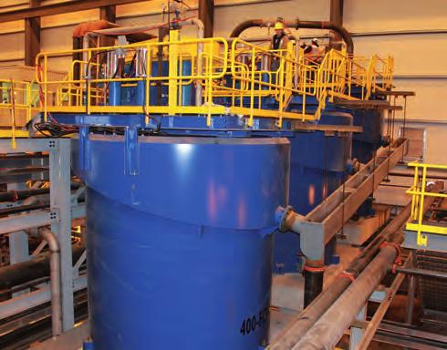 FLOTATION The development process for flotation cells has trended towards design simplification, not always necessarily yielding optimum conditions for each of the metallurgical requirements, but