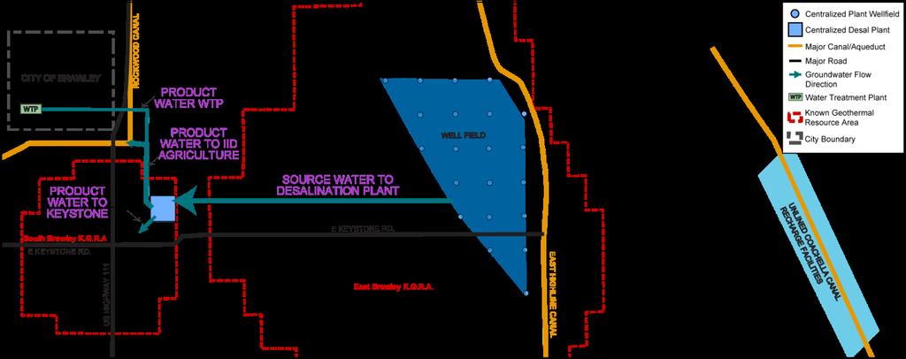 Variants Imperial Integrated Regional Water Management Plan New East Mesa Recharge Ponds. A variant on this theme would be to develop dedicated groundwater recharge basins in the East Mesa.