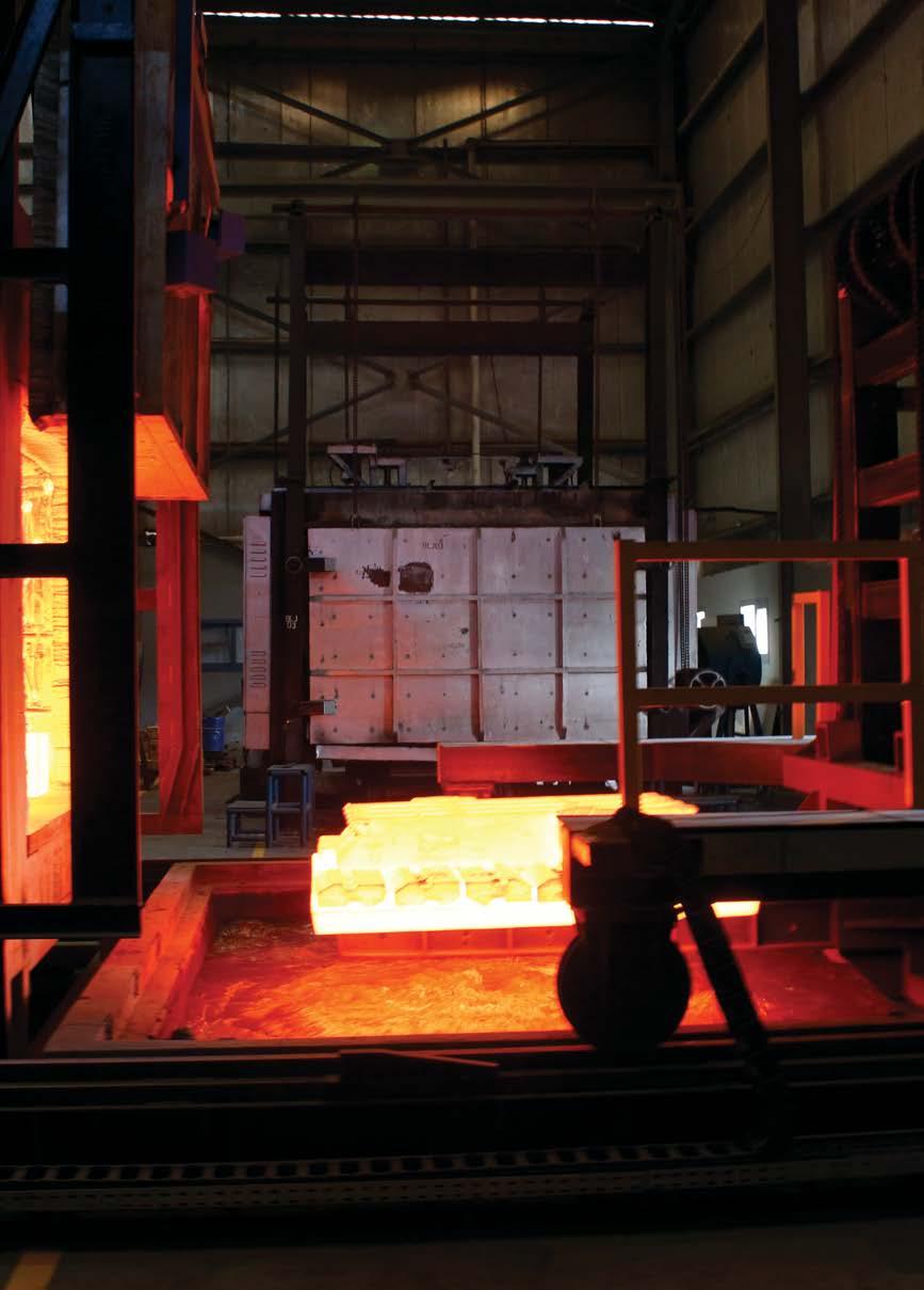 heat treatment Blue Light provides a variety of heat treatment services for components of different shapes and sizes.