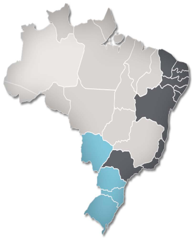 From geography to customer segmentation Business model Customer segmentation Brazil commercial units Mega farmer Large