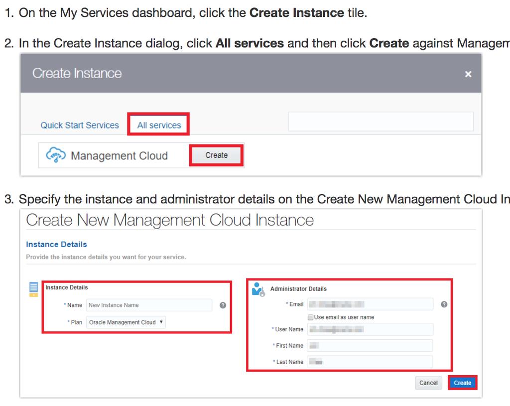 Getting Started with Oracle Management Cloud Getting Started with Oracle Management Cloud What Is Oracle Management Cloud? How Do I Access Oracle Management Cloud?