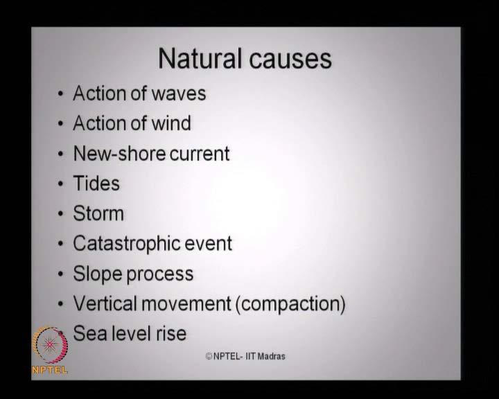 (Refer Slide Time: 01:19) Let us look one by one in detail. Natural causes can be listed as the following.
