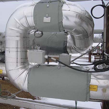 There is an increasing demand for removable insulation covers for all types of high temperature equipment.